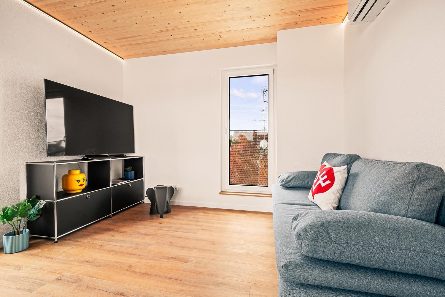 Апартаменты Penthouse Mit Traumhafter Terrasse Klimatisiert Фридрихсхафен Экстерьер фото